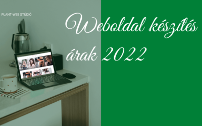 Weboldal készítés árak 2022-ben